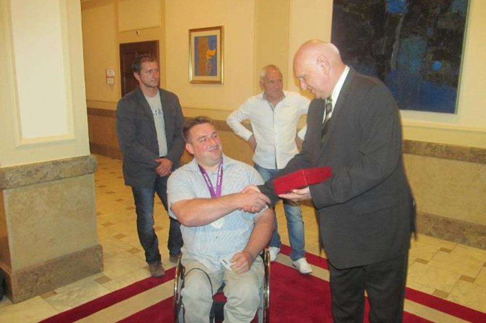 Gavranović primio paraolimpijca Draženka Mitrovića