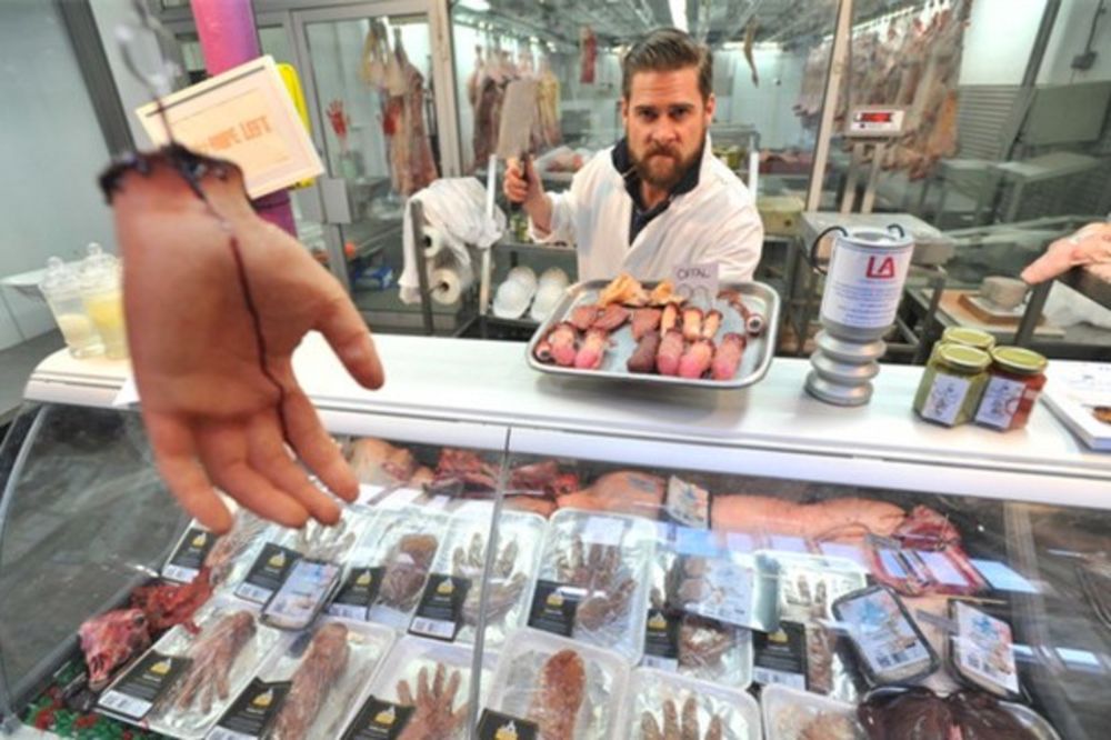 Ljudsko meso prodaju samo petkom i subotom