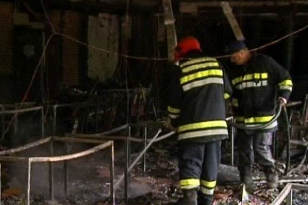 Izgoreo restoran bivšeg hotela Turist u Užicu