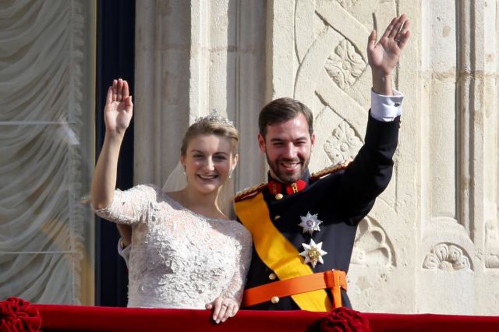 Venčali se princ Gijom i grofica Stefani