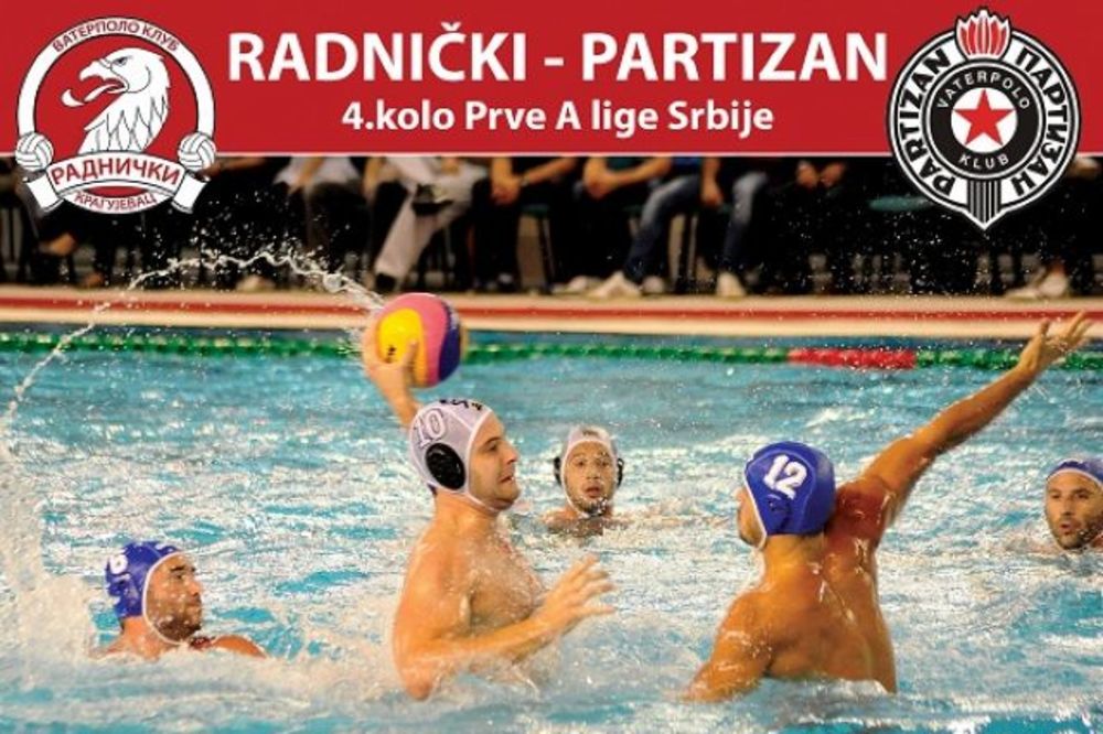 Vaterpolo: Radnički naneo Partizanu prvi poraz od 2006.