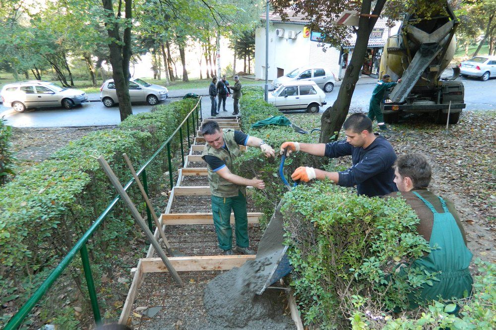 Rekonstruisano stepenište na Miljakovcu