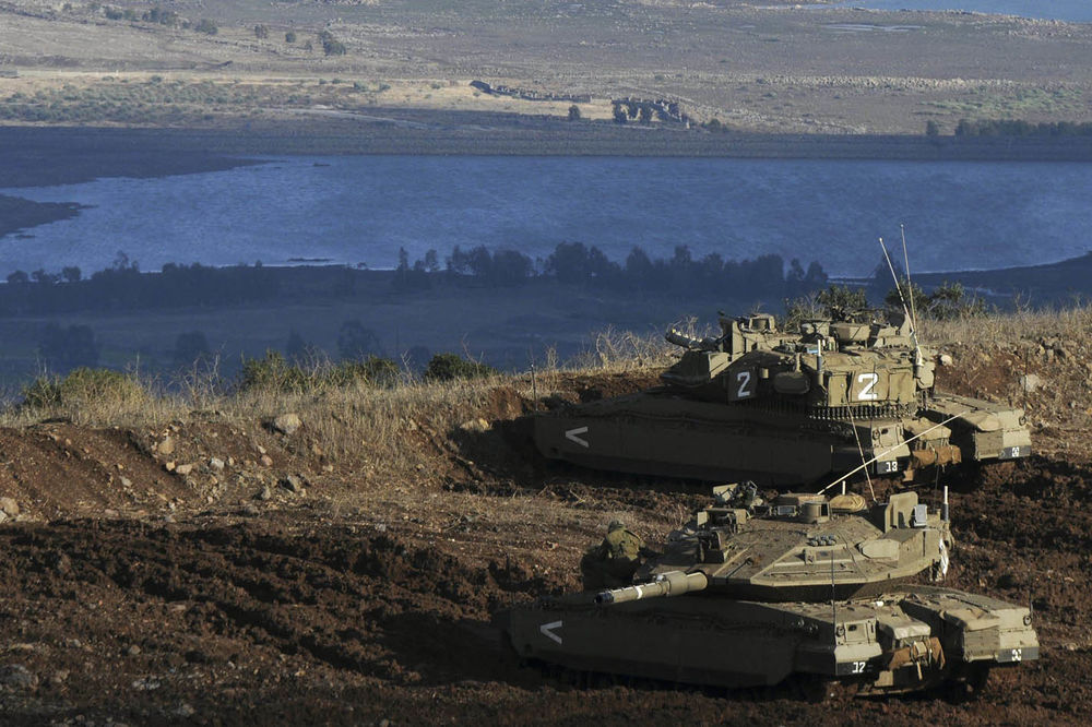 Izraelski tenk napao sirijsko borbeno vozilo