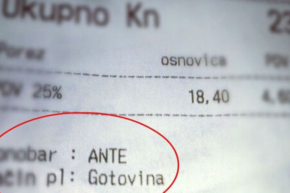 Hrvati Anti plaćaju gotovinom