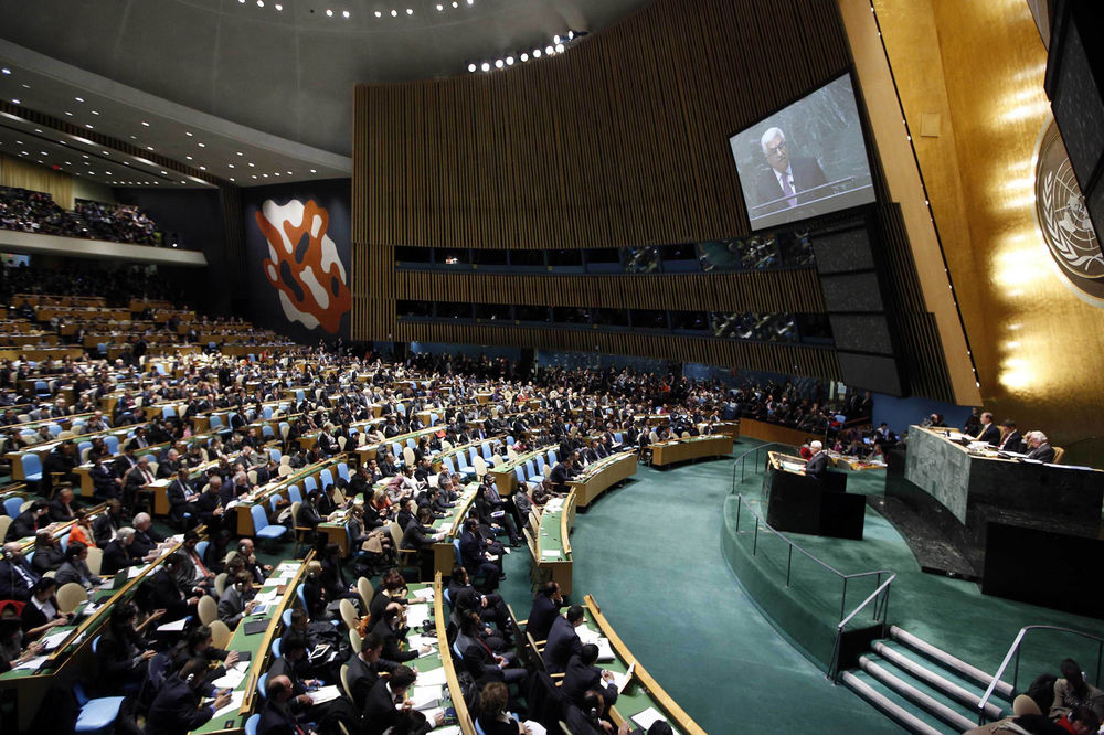 GS UN: Palestina dobila status države posmatrača