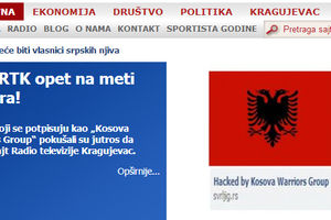 Kragujevačka TV odbila napad albanskih hakera
