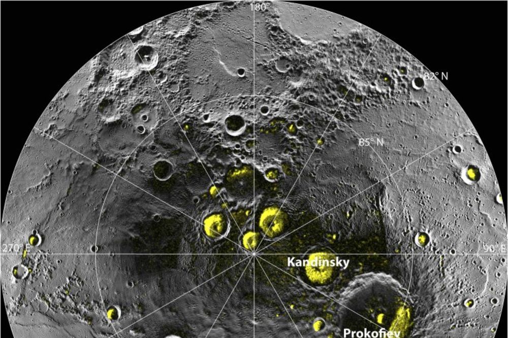 Na Merkuru otkriven led!