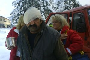 Povređeni Miloš stigao u bolnicu