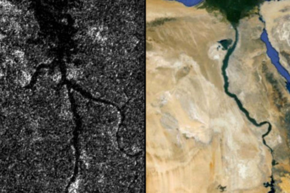 NASA na Titanu otkrila reku sličnu Nilu