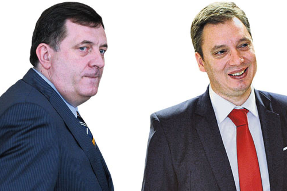 Milorad Dodik razljutio Vučića