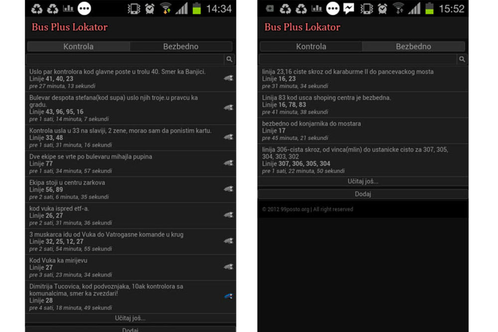 BUS PLUS ZA DŽ: Besplatna aplikacija za lociranje kontrolora!