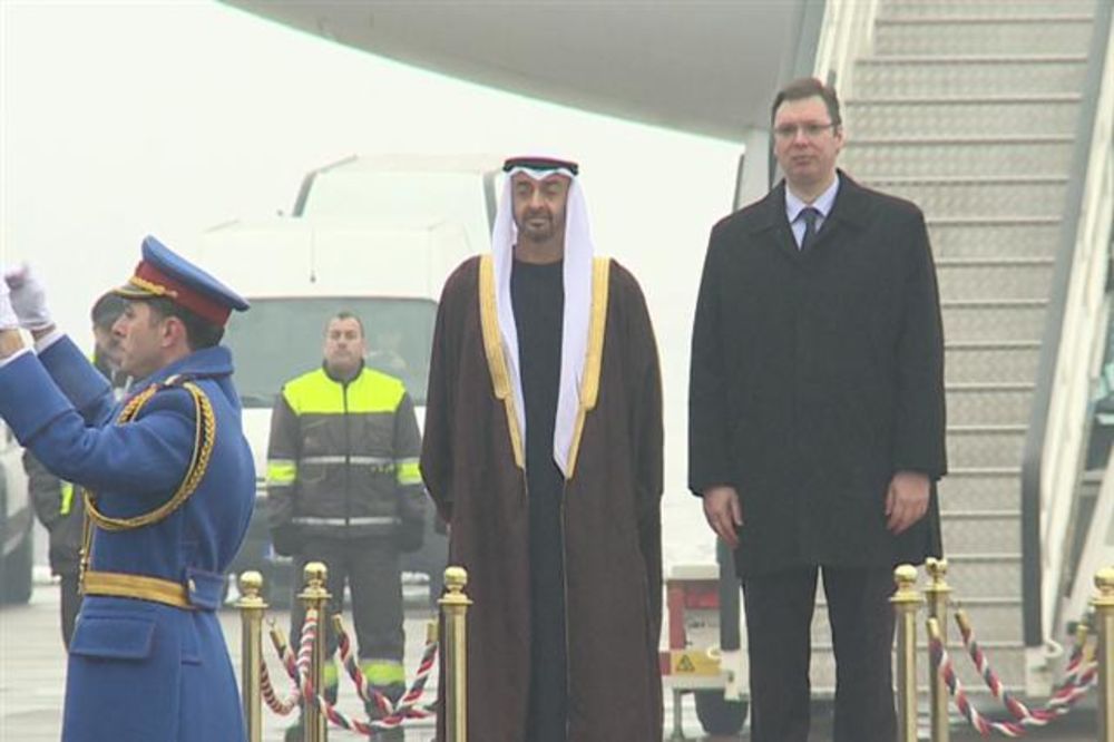 Princ iz Emirata stigao u Beograd