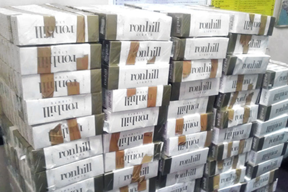 Hrvatske cigarete vredne milion dinara otkrivene u vozu