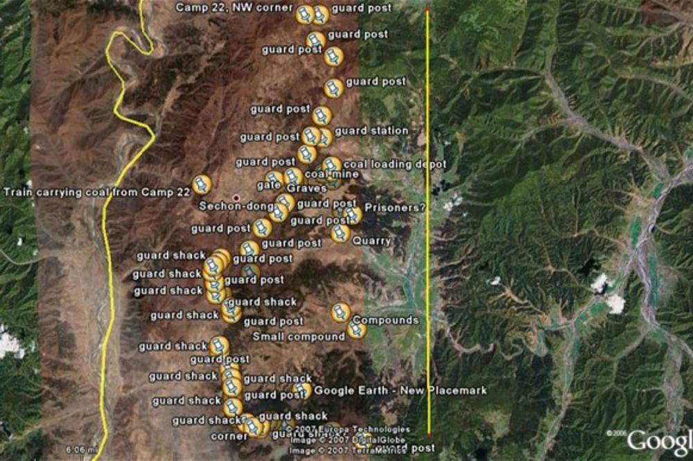 RAZOTKRIVANJE: Google Earth zaviruje u logore S. Koreje