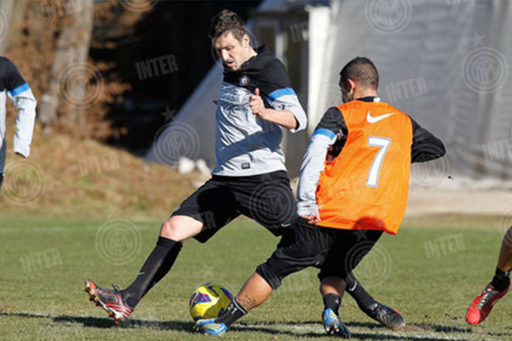 Kuzmanović odradio prvi trening u Interu