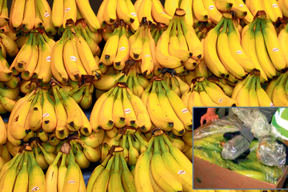 TOVAR: Kokain u bananama isporučen samoposluzi