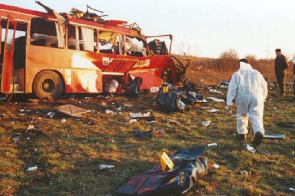 Godišnjica napada na autobus Niš ekspresa kod Podujeva