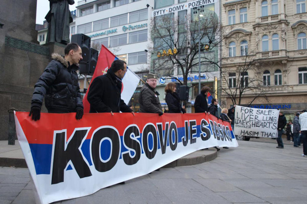 KOSOVO JE SRPSKO: Česi marširali za Srbiju u Pragu i Ostravi