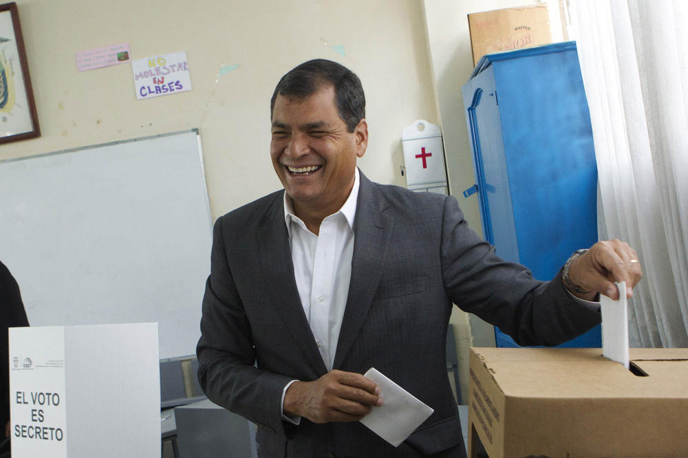UBEDLJIVO: Rafael Korea ponovo predsednik Ekvadora