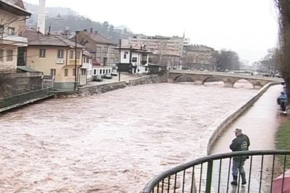 Poplavljena Bembaša u Sarajevu