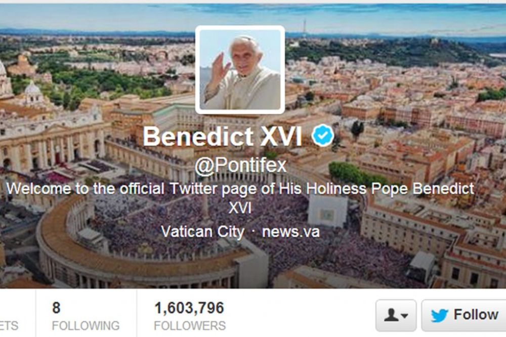 JA VIŠE NISAM PAPA: Tvitovao pa napustio Vatikan