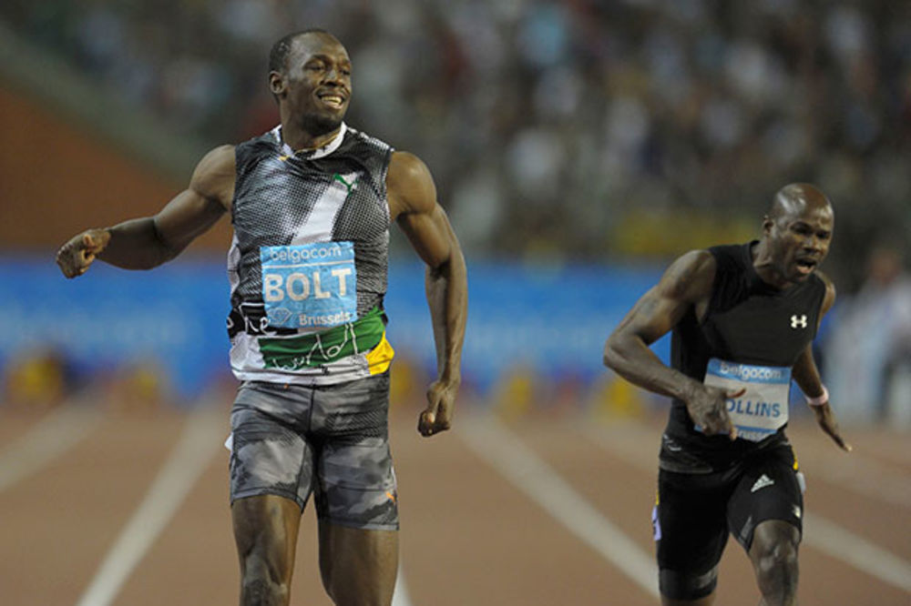 Bolt poražen u trci na 400 metara