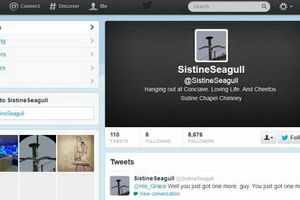 VATIKAN: Galeb sa Sikstinske kapele postao hit na Tviteru