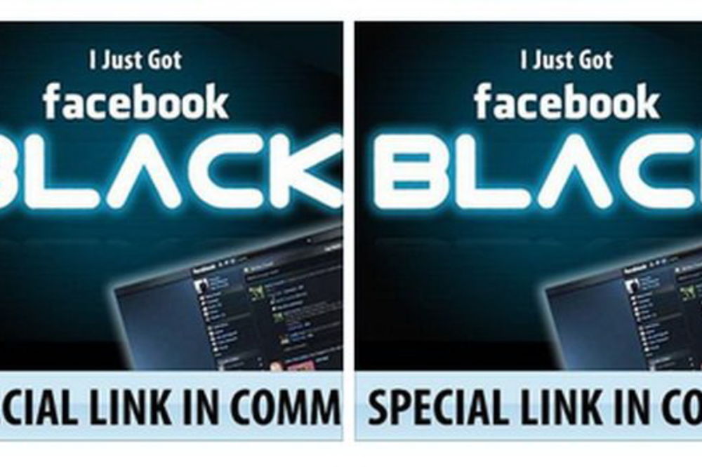 NAVLAKUŠA: Promenite Fejsbuk u crno