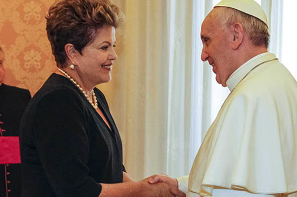 Predsednica Rusef: Papa Argentinac, a Bog Brazilac