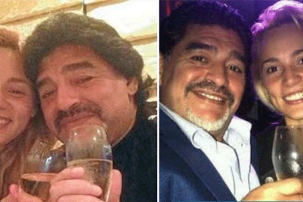 LJUBAV CVETA: Maradona uživa sa novom devojkom!