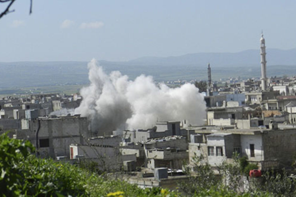 Sirijski avioni i artiljerija bombarduju glavni grad