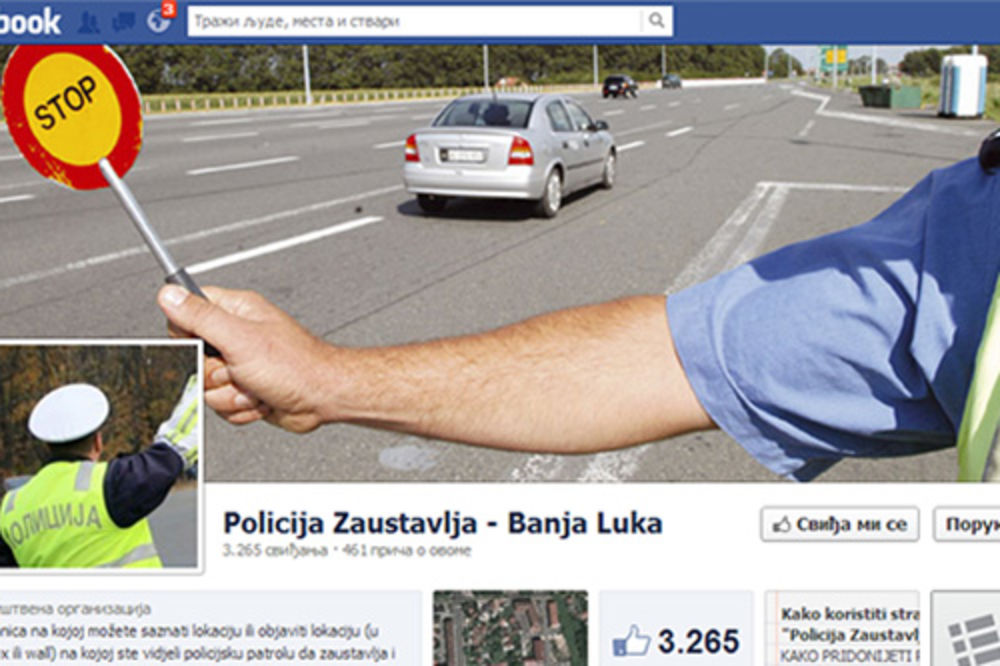 Banjalučani protiv policije: Dojave o patrolama na Fejsbuku