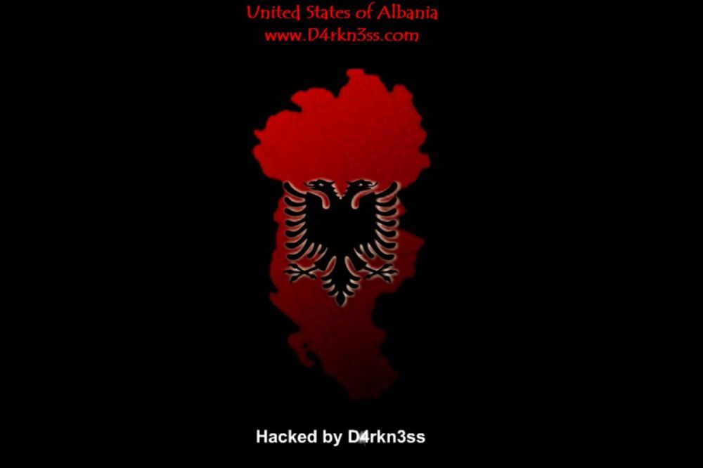 Albanski hakeri srušili sajt SPS i postavili mapu "velike Albanije"