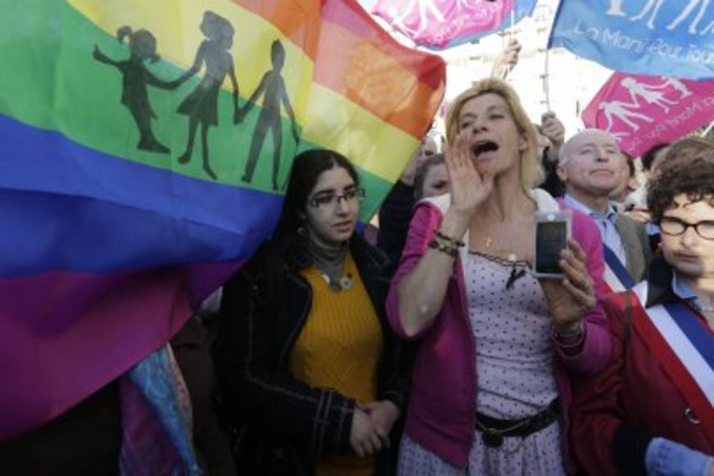 Frigidna Lujka na čelu protesta protiv gej brakova