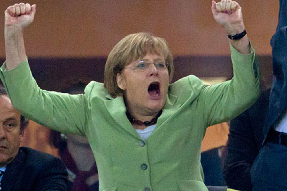 Angela Merkel se raduje nemačkom finalu Lige šampiona