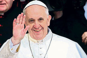 GREŠKA VOZAČA: Papa se obreo u gužvi