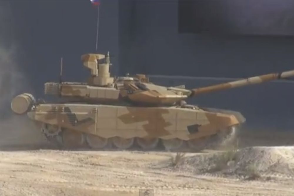 ZVER OD TENKA: Rusi predstavljaju novi T-90MS!