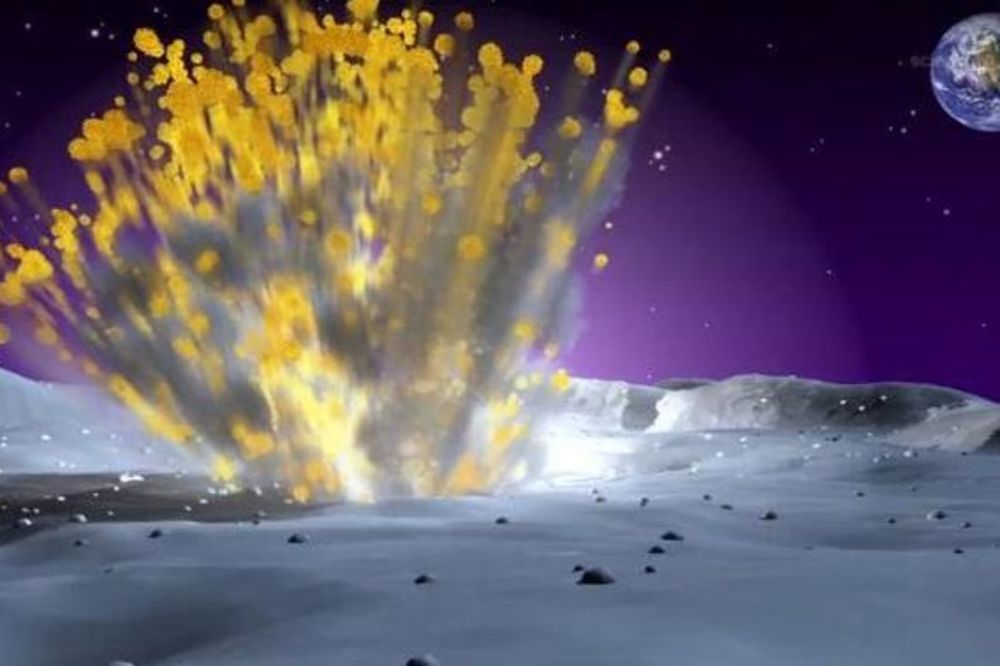 Eksplozija na Mesecu: Udar meteorita od 40 kg