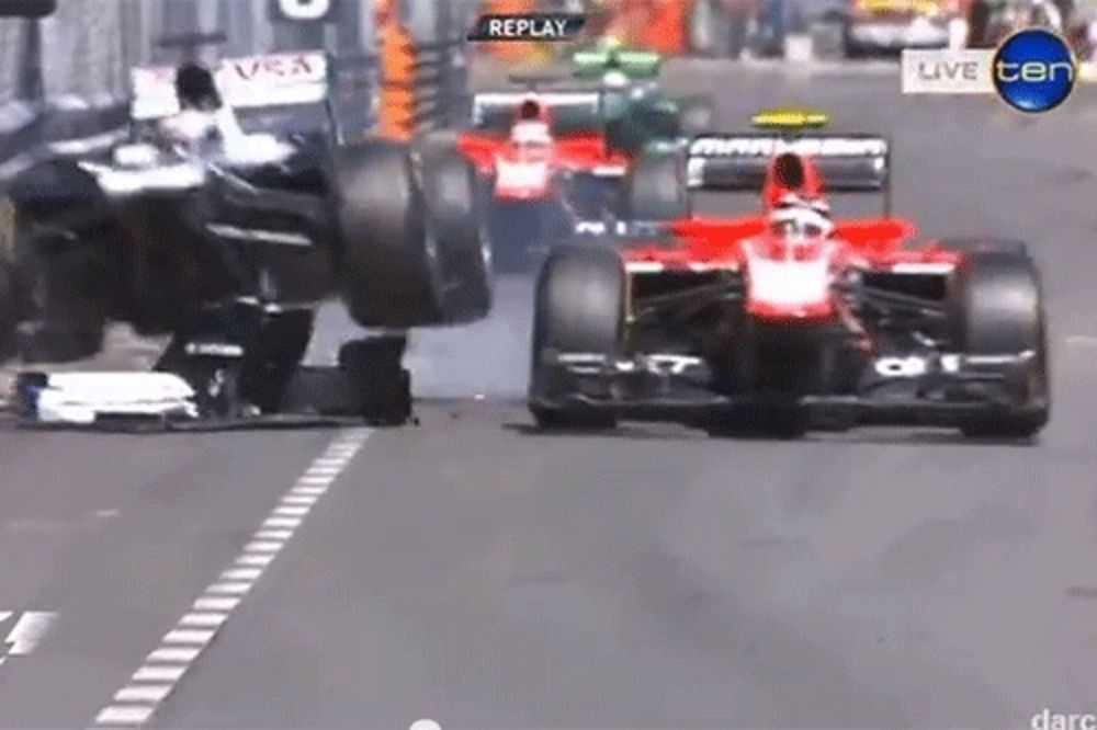 F1: Pogledajte žestok sudar Maldonada i Čiltona!