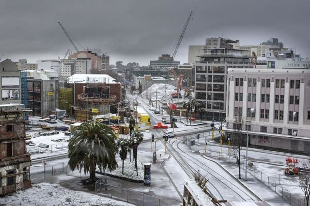ZAVEJANI: Pao sneg na Novom Zelandu