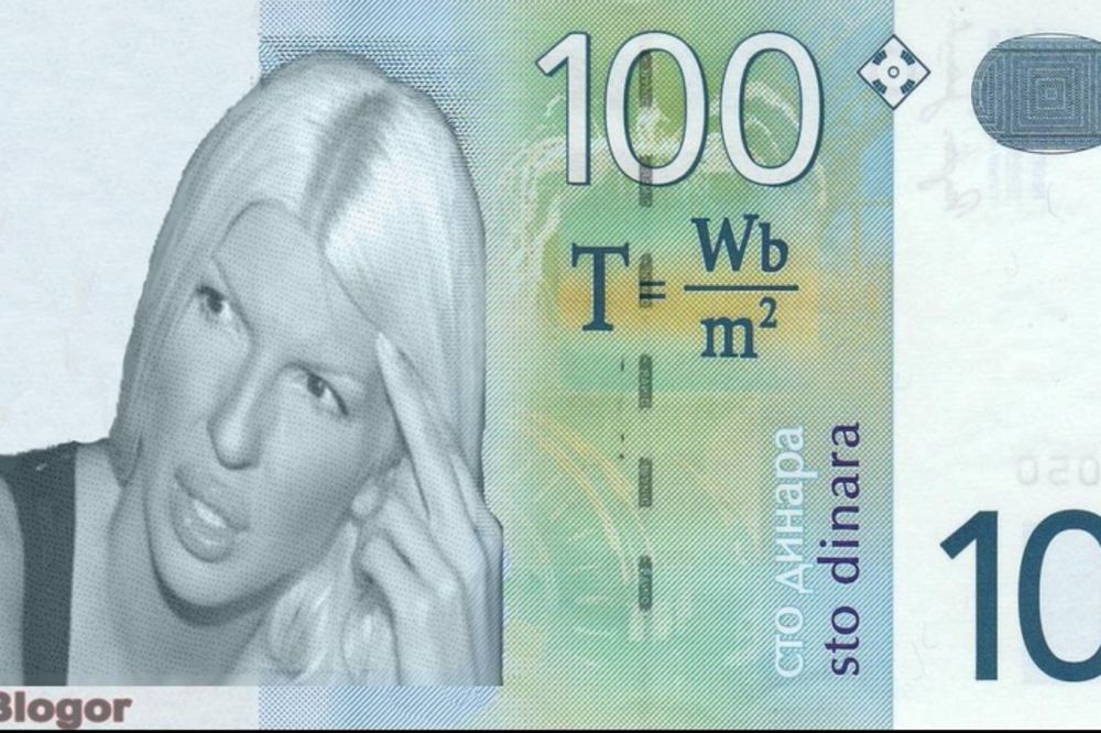 UMESTO TESLE: JK na novčanici od 100 dinara
