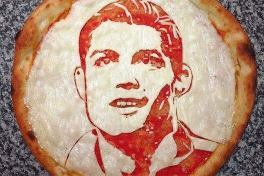 DOMIŠLJATO: Škot napravio picu sa likom Ronalda!