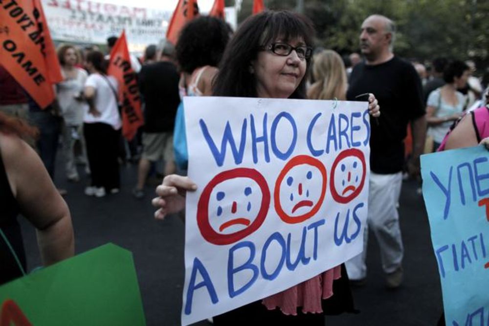 Grčka u štrajku zbog mera štednje