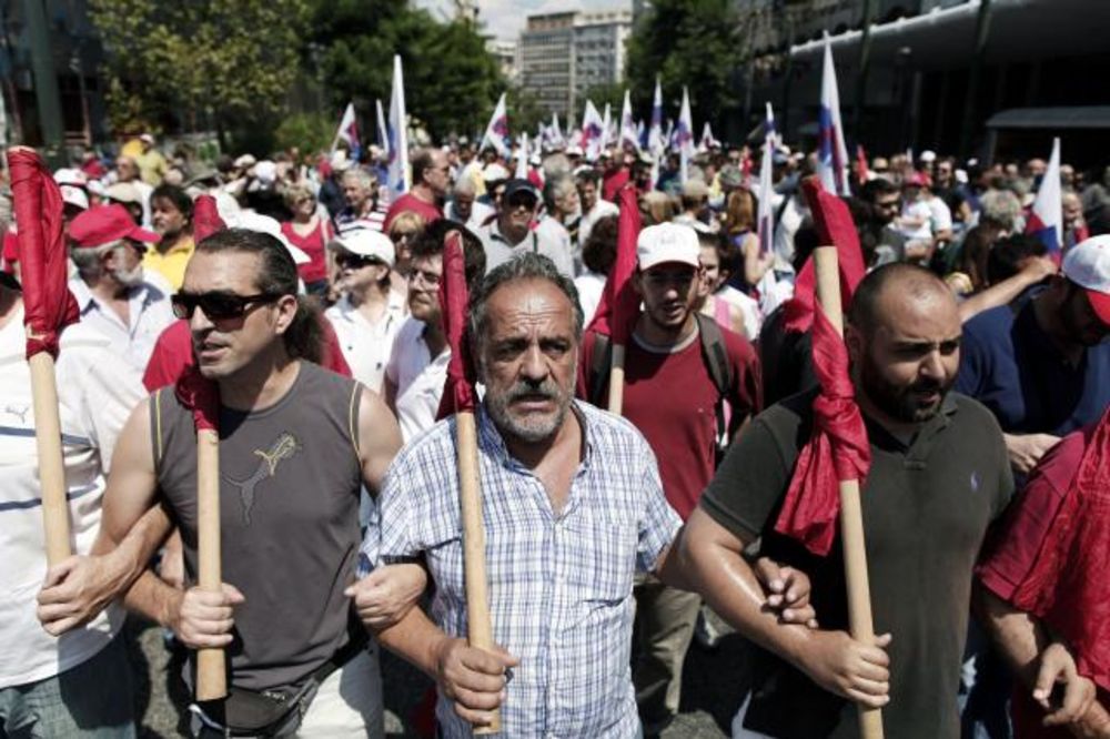 Grčka u generalnom štrajku