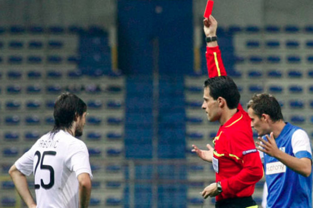 UEFA: Malerozni Grk opet sudi Partizanu