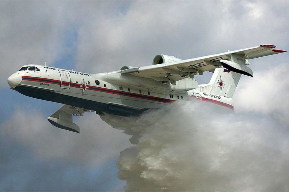 Ruski avion na niškom aerodormu, zbog mogućih požara