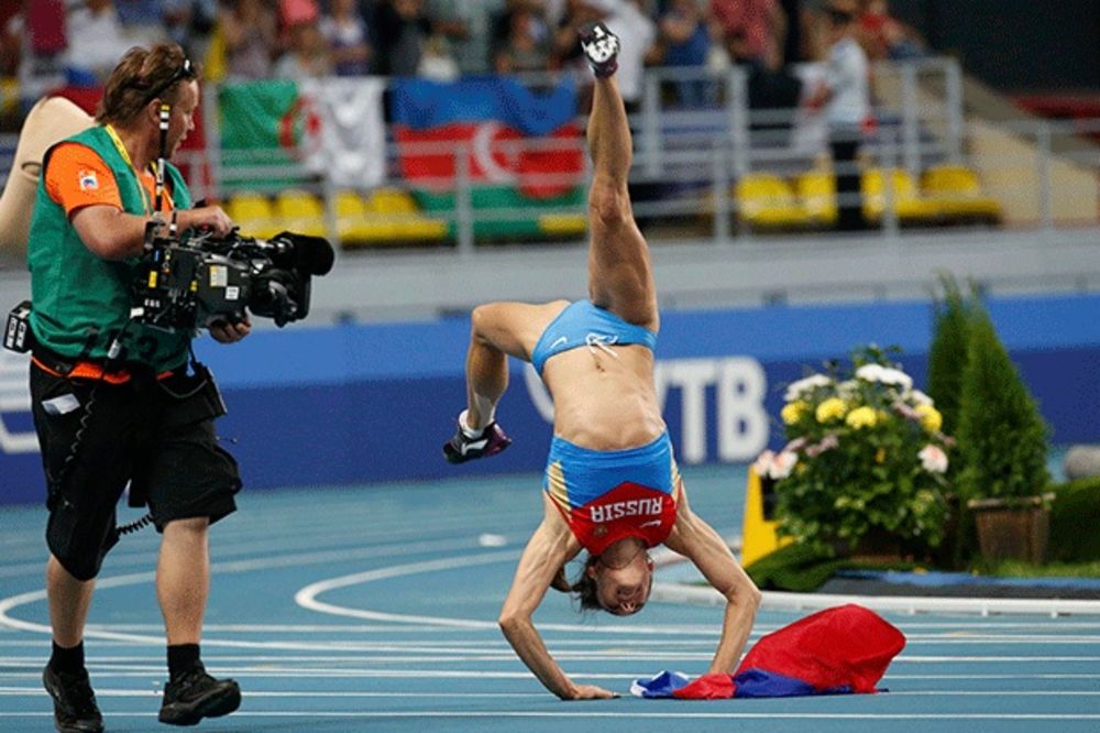 LEGENDA: Išinbajeva se svetskom titulom oprostila od atletike