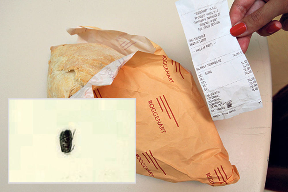 ZASTRAŠUJUĆE: Beograđanin u hlebu našao bubašvabu!