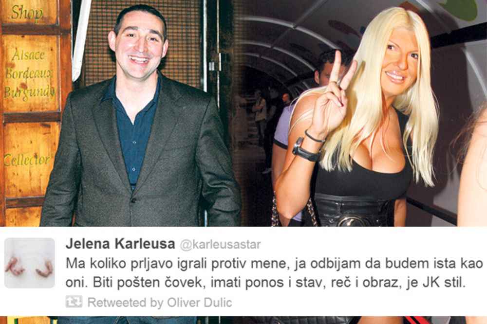 MUDROVANJE: Oliver Dulić citirao Jelenu Karleušu!