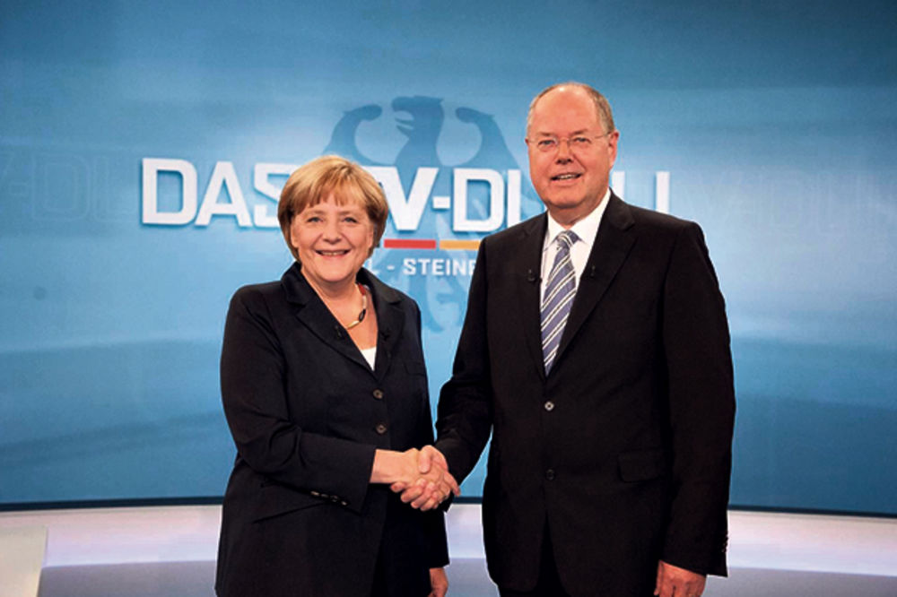 IZBORI: Angela Merkel sigurna u TV duelu